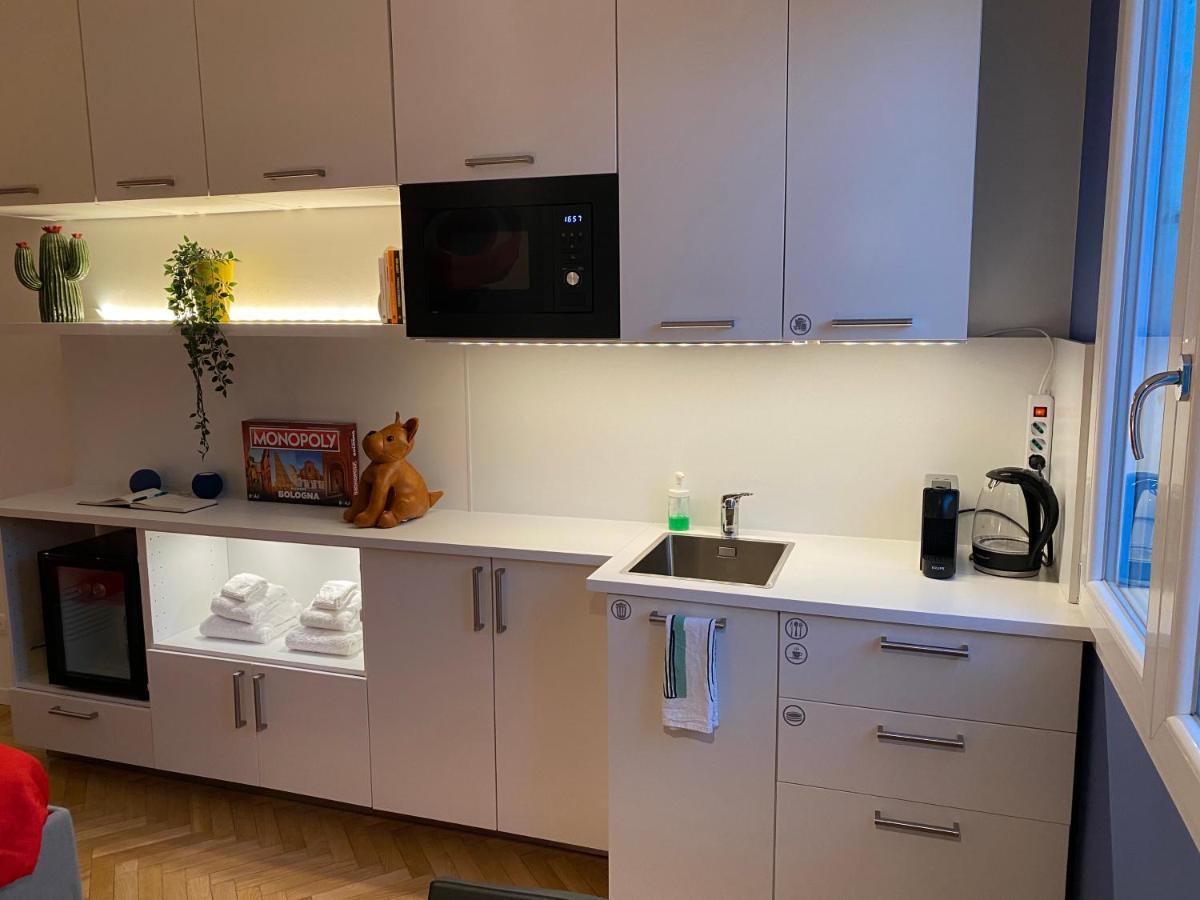 Tra Le Torri B&B - Ampia Stanza Privata In Appartamento Con Bagno Privato Accessibile Da Corridoio ボローニャ エクステリア 写真